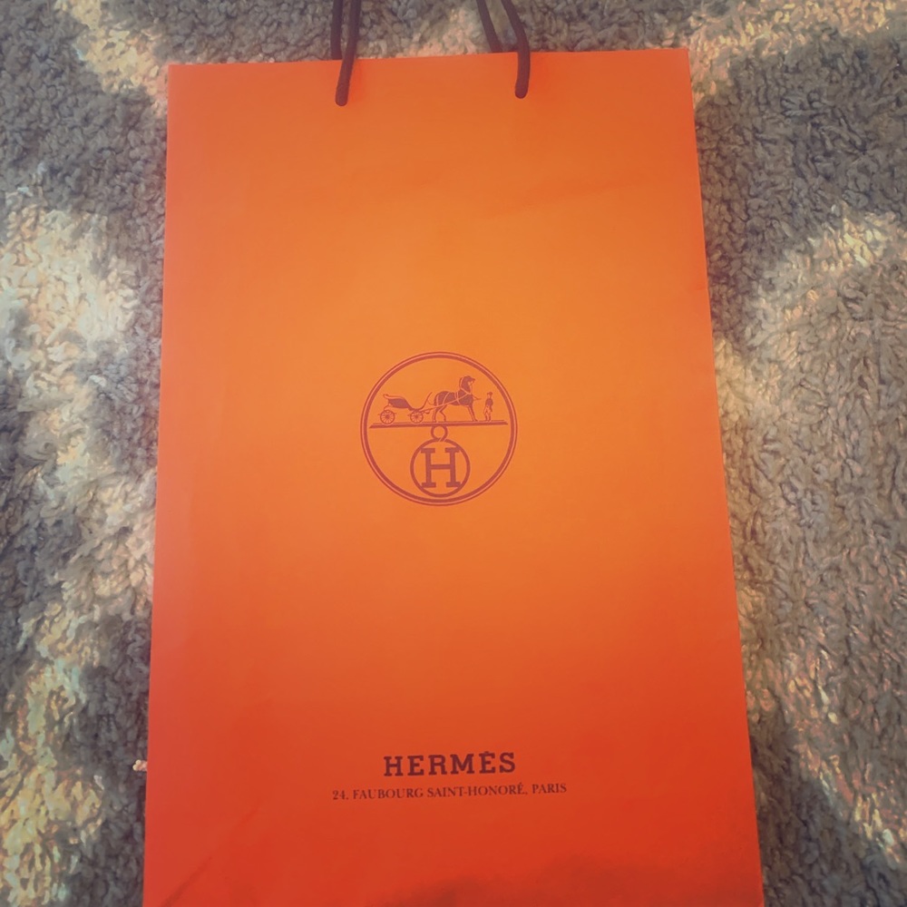 Hermès shopping bag